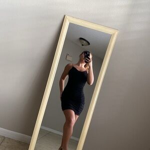 Elegant Black Mini Dress